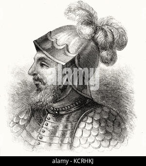 Vasco Nunez de Balboa Spanisch explorer Stockfoto