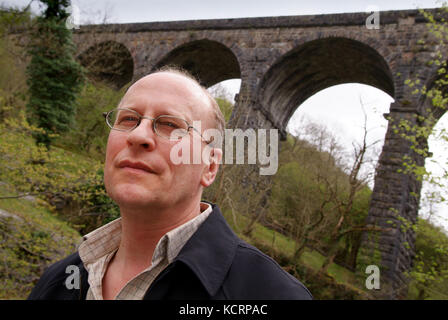 Walisische Autor und Dichter, Mike Jenkins Stockfoto