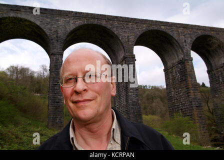 Walisische Autor und Dichter, Mike Jenkins Stockfoto