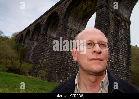 Walisische Autor und Dichter, Mike Jenkins Stockfoto