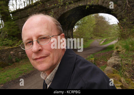 Walisische Autor und Dichter, Mike Jenkins Stockfoto