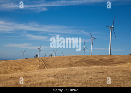 Cape Jervis Windenergieanlagen Go Green Wind Energy South Australia Stockfoto