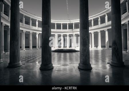 Athen - 26.September: Detailansicht Der zappeion Halle am 26. September 2016 in Athen, Griechenland. Es ist im Allgemeinen für beide offiziellen und privaten Sitzungen einer verwendet Stockfoto