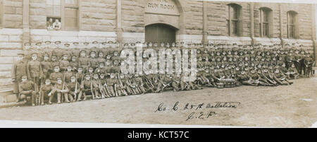 Das Unternehmen C 25 Bataillon Canadian Expeditionary Force (HS 85 10 29978) Stockfoto