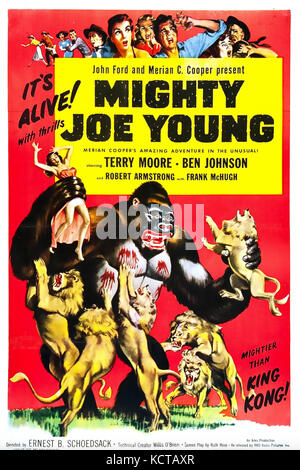 Der mächtige JOE YOUNG 1949 RKO Radio Pictures Film mit Terry Moore Stockfoto