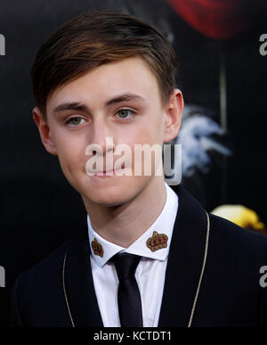 Prominente nehmen an der Weltpremiere von „IT“ im TCL Chinese Theater Teil. Mit: Jaeden Lieberher Wo: Los Angeles, Kalifornien, Vereinigte Staaten Wann: 06 Sep 2017 Credit: Brian to/WENN.com Stockfoto