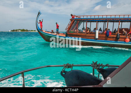 Furanafushi,, Nord Male Atol, Malediven Stockfoto