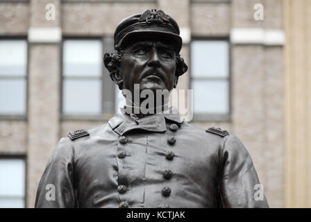 Admiral Farragut Statue im Madison Square Park in New York City Stockfoto