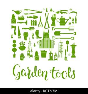 Garten Werkzeuge Stock Vektor