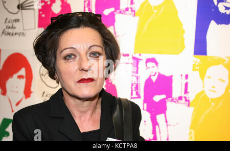 HERTA MÜLLER Rumänisch-deutsche Schriftstellerin und Nobelpreisträgerin auf der Göteborger Buchmesse 2008 Stockfoto