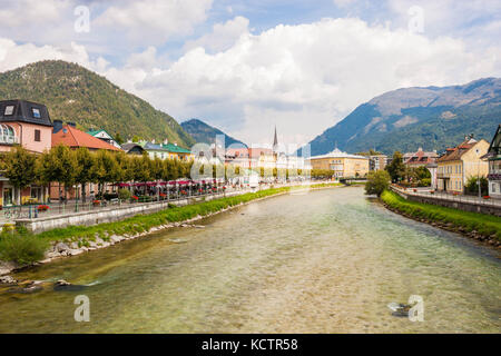 Alpine Resort Stadt Bad Ischl an der Traun, Österreich Stockfoto