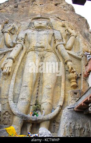 Statue von Buddha in Ladakh, Indien Stockfoto