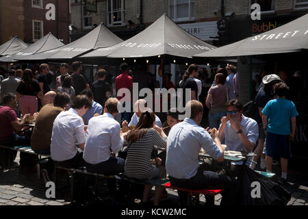 Street Food union Rupert Straße soho London England Stockfoto