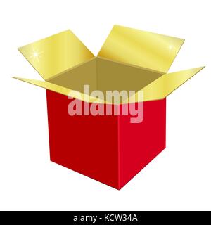 Beige Kartons. Halten liefern. Vector Illustration Stock Vektor