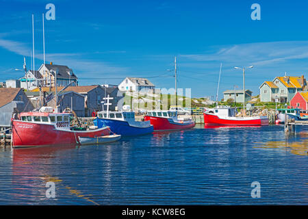 Historisches Fischerdorf Peggy's Cove, Peggy's Cove, Nova Scotia, Kanada Stockfoto