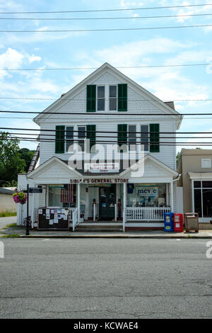 Mathews County Visitor Centre, Sibleys General Store, 239 Main Street, Mathews, Virginia Stockfoto