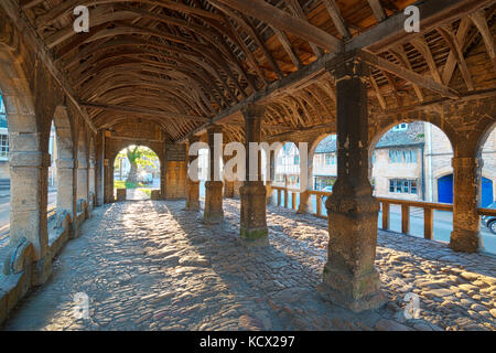 Markthalle gebaut im Jahre 1627 von Sir Täufer Hicks entlang der High Street, Chipping Campden, Cotswolds, Gloucestershire, England, Vereinigtes Königreich, Europa Stockfoto