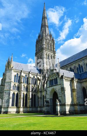 Kathedrale von Salisbury Stockfoto