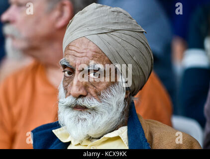 Sikh alter Mann Stockfoto