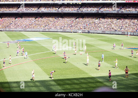 Australian Regeln Fußball-Finale, MCG Stockfoto