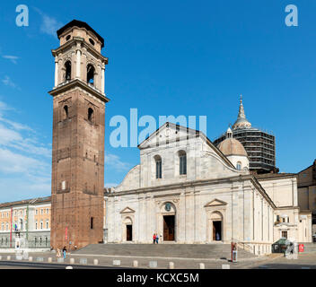 Turin Dom (Duomo di Torino), die Heimat der Turiner Grabtuch, Turin, Piemont, Italien Stockfoto