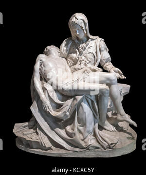 Gipsabguss der Pieta von Michelangelo, Vatikanische Museen, Vatikan, Rom, Italien. Stockfoto