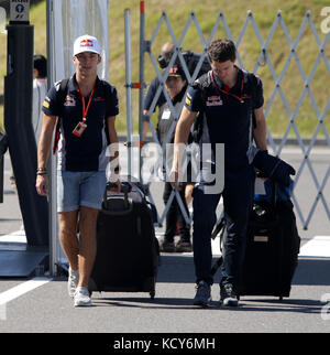 Suzuka International Racing Course, Japan. Oktober 2017. SUZUKA, 2017 FORMEL 1 GROSSER PREIS VON JAPAN, 06. - 08.10.2017, Bild Pierre Gasly (FRA Nr. 10), Scuderia Toro Rosso Foto: Cronos/Hasan Bratic Credit: Cronos/Alamy Live News Stockfoto