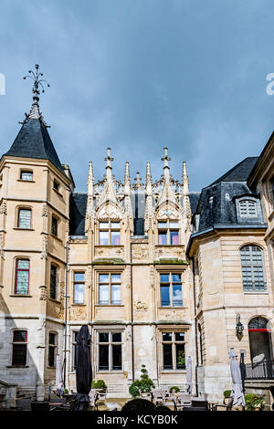 Rouen (Frankreich): Hotel De Bourgtheroulde, Normandie, Frankreich, Europa Stockfoto