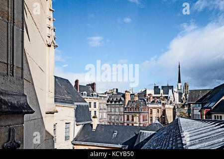 Rouen (Normandie, Frankreich): Blick auf die Stadt Stockfoto