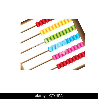 Kinderspielzeug - Abacus Stockfoto
