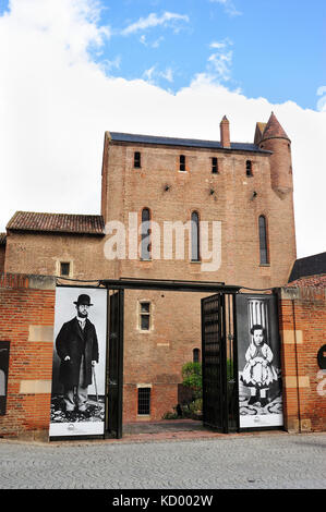 Toulouse-lautrec Museum, Albi, Tarn Abteilung, midi-Pyrenäen, Frankreich Stockfoto