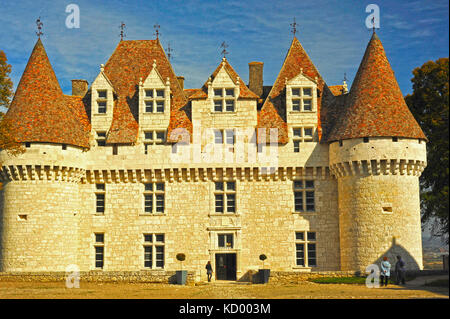 Monbazillac chateau, Dordogne, Aquitaine, Frankreich Stockfoto