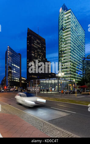 Potsdamer Platz in Berlin, Deutschland Stockfoto