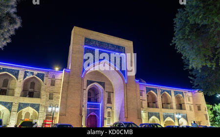 Kukeldash madrasah in Buchara, Usbekistan Stockfoto