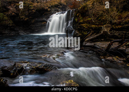 Fällt der falloch, crianlarich, Stirling, Schottland Stockfoto