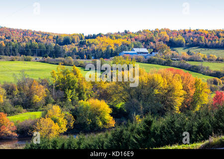 Kennebecasis River, New Brunswick, Kanada Stockfoto