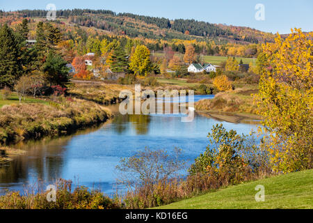 Kennebecasis River, New Brunswick, Kanada Stockfoto