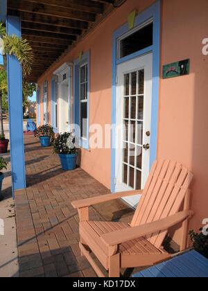 Straßenszene in Stuart, Florida Stockfoto