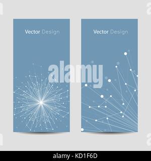 Einstellen der vertikalen Banner Stock Vektor