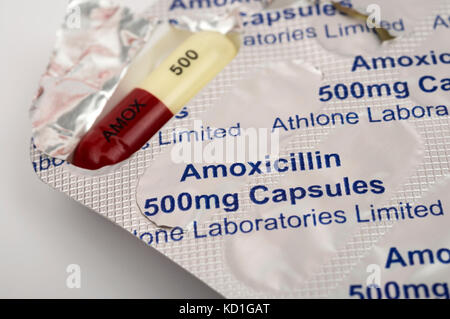 Amoxicillin Stockfoto