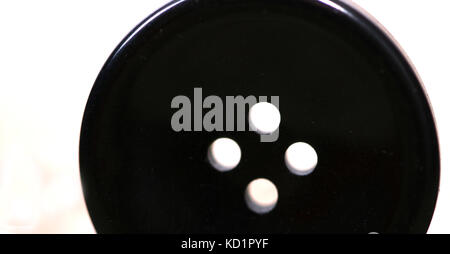 Bild vom alten verwendet sweing Taste Stockfoto