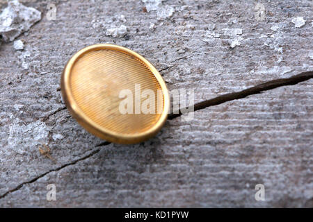 Bild vom alten verwendet sweing Taste Stockfoto