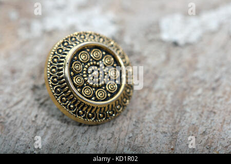 Bild vom alten verwendet sweing Taste Stockfoto