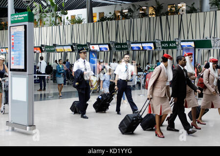 Der Flughafen Mauritius ist nach dem Ersten Premierminister der Republik Mauritius, Sir Seewoosagur Ramgoolam (1900–1985), benannt. Stockfoto