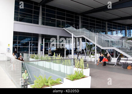 Der Flughafen Mauritius ist nach dem Ersten Premierminister der Republik Mauritius, Sir Seewoosagur Ramgoolam (1900–1985), benannt. Stockfoto