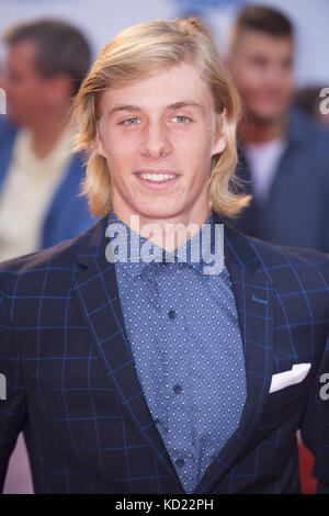 42. Toronto International Film Festival (TIFF) - 'Borg/McEnroe' Premiere mit: Kanadischer Tennisspieler Denis Shapovalov Wo: Toronto, Kanada Wann: 07 Sep 2017 Credit: Euan Cherry/WENN.com Stockfoto