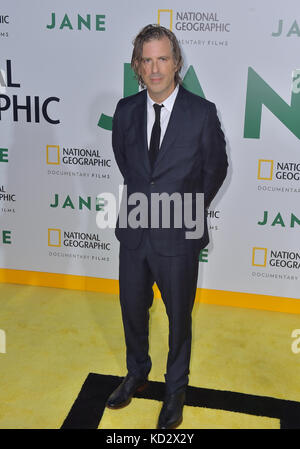 Hollwood, Ca. Okt. 2017. Brett Morgen, Bei Premiere Von National Geographic Documentary Films "Jane" Auf dem Hollywood Bowl In Kalifornien am 09. Oktober 2017. Kredit: Faye S/Media Punch/Alamy Live News Stockfoto