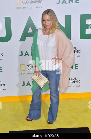 Hollwood, Ca. Okt. 2017. Jennie Garth, Bei Premiere Von National Geographic Documentary Films "Jane" Auf dem Hollywood Bowl In Kalifornien am 09. Oktober 2017. Kredit: Faye S/Media Punch/Alamy Live News Stockfoto