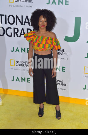 Hollwood, Ca. Okt. 2017. Monique Coleman, Bei Premiere Von National Geographic Documentary Films "Jane" Auf dem Hollywood Bowl In Kalifornien am 09. Oktober 2017. Kredit: Faye S/Media Punch/Alamy Live News Stockfoto