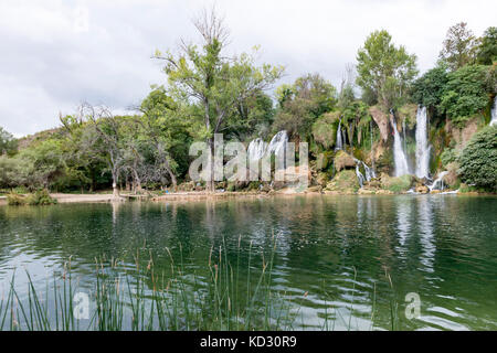 Wasserfall Kravica, Kravice, Bosnien und Herzegowina Stockfoto